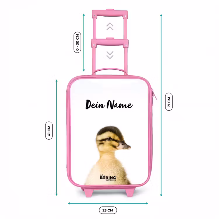 Daisy Duck Kinderkoffer - Roze klein -productfoto_formaten