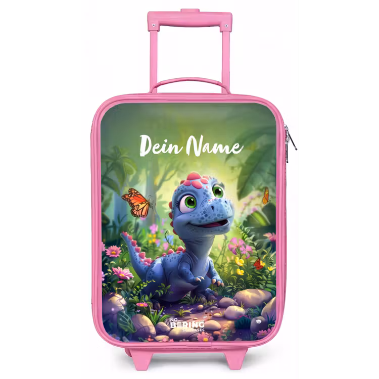 Donny Dino Kinderkoffer - Roze klein -zz3dotto
