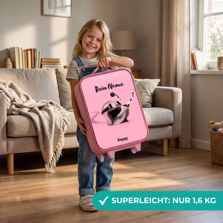 Escar-Go - Roze Kinderkoffer - Roze klein -sfeer2_DE