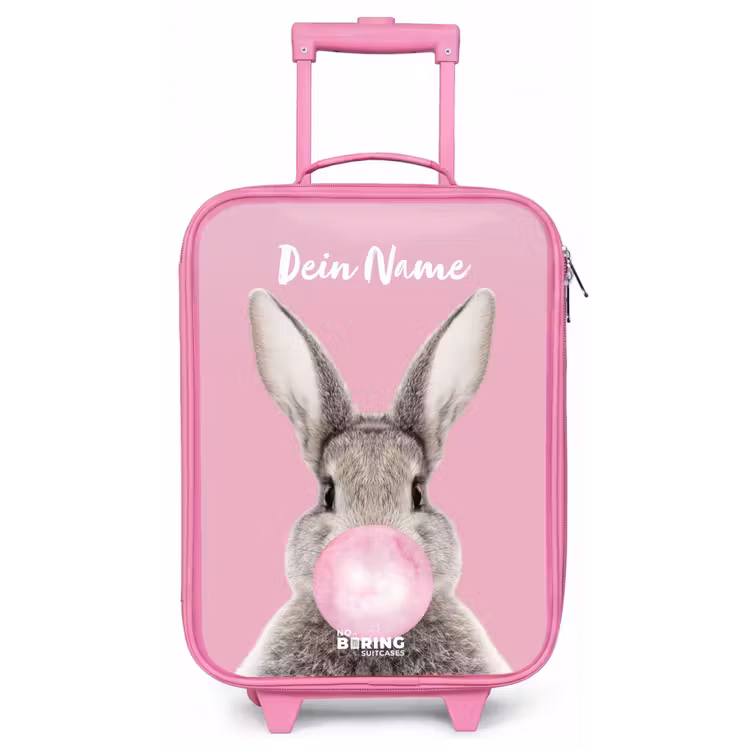 Kauwend knaagje Kinderkoffer - Roze klein -zz3dotto