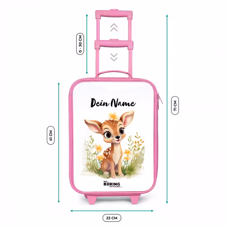 Tilly tuinhertje Kinderkoffer - Roze klein -productfoto_formaten