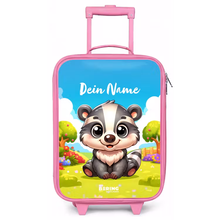 Willy Wipstaart Kinderkoffer - Roze klein -zz3dotto