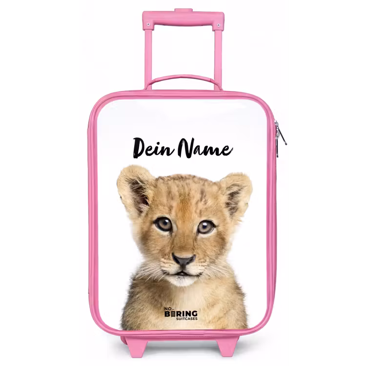 Winnie Welpje Kinderkoffer - Roze klein -zz3dotto