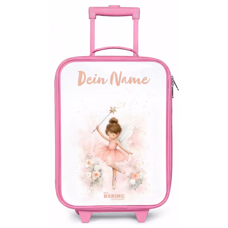 Ballerina fee in roze Kinderkoffer - Roze klein -zz3dotto