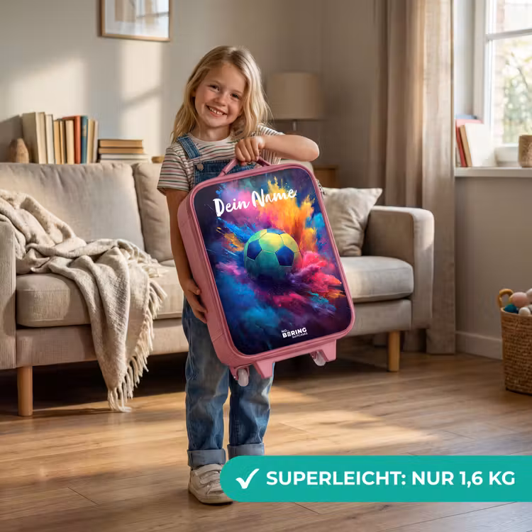 Neon - Bal - Kleurrijk Kinderkoffer - Roze klein -sfeer2_DE