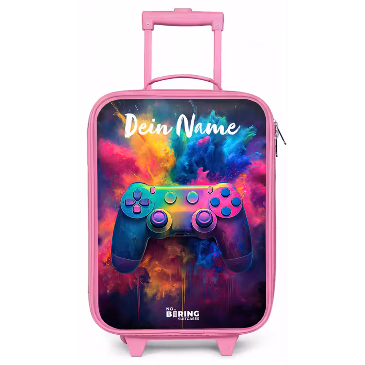 Game - Controller - Kleurrijk - Explosie Kinderkoffer - Roze klein -zz3dotto