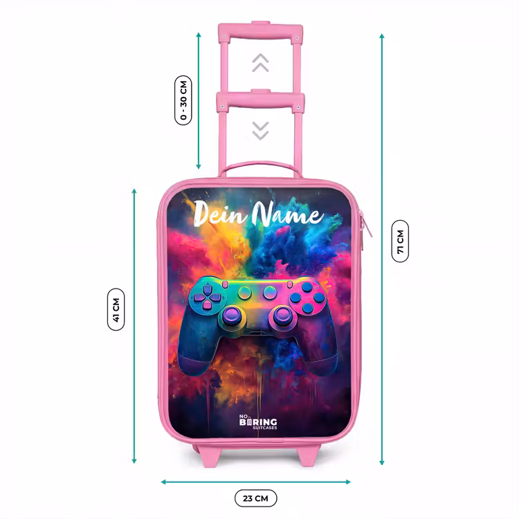 Game - Controller - Kleurrijk - Explosie Kinderkoffer - Roze klein -productfoto_formaten
