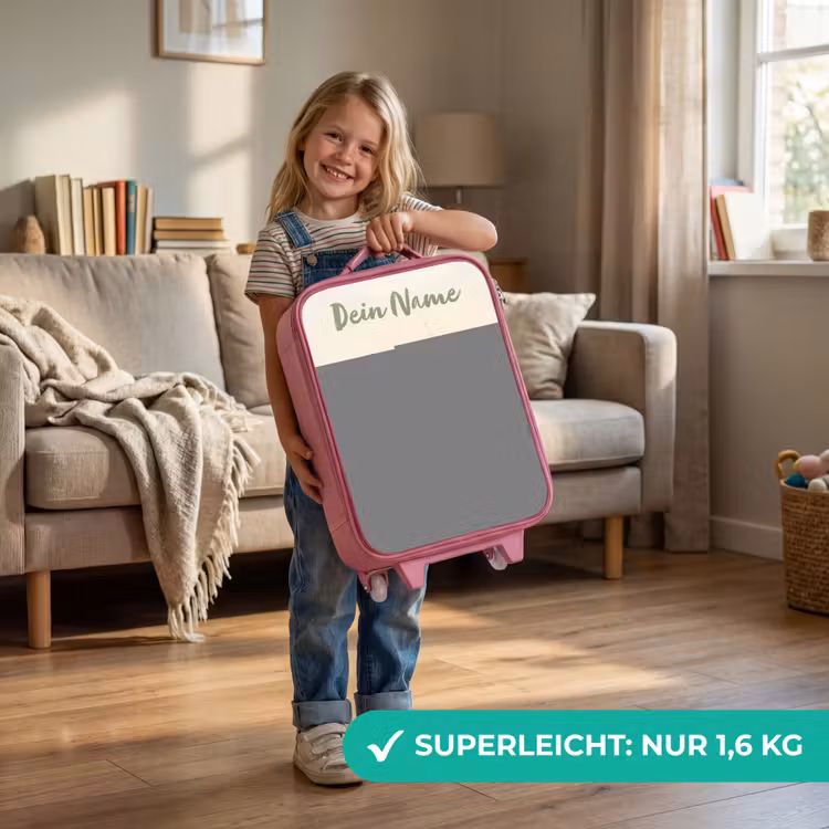 Dansende bosfee Kinderkoffer - Roze klein -sfeer2_DE