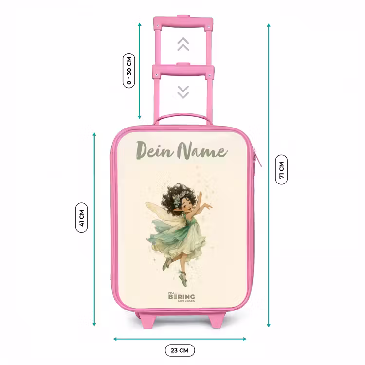 Dansende bosfee Kinderkoffer - Roze klein -productfoto_formaten