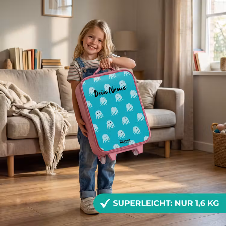 Kekke kwalletjes Kinderkoffer - Roze klein -sfeer2_DE