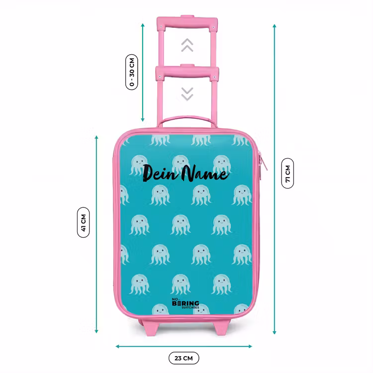 Kekke kwalletjes Kinderkoffer - Roze klein -productfoto_formaten