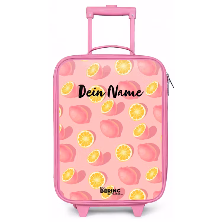Pink limoncello Kinderkoffer - Roze klein -zz3dotto