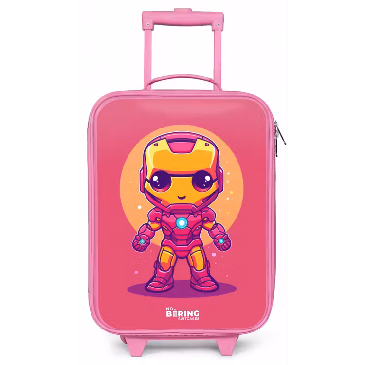 Roze ranger Kinderkoffer - Roze klein -zz3dotto