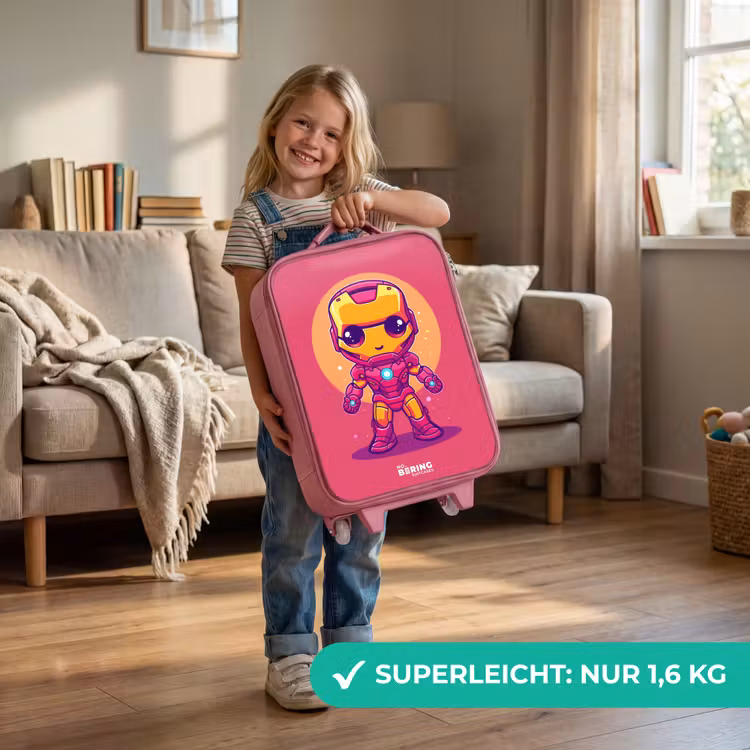 Roze ranger Kinderkoffer - Roze klein -sfeer2_DE