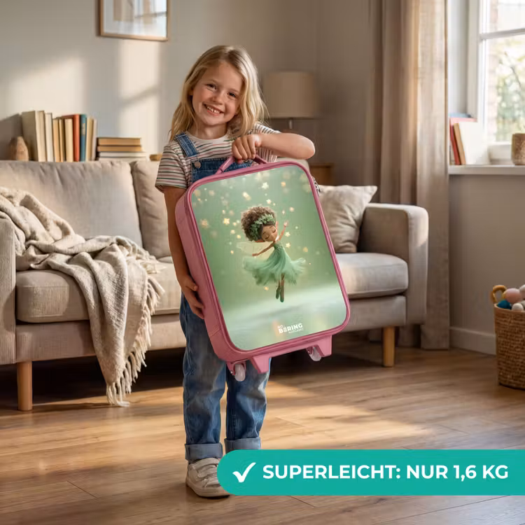Dansende fee in groen licht Kinderkoffer - Roze klein -sfeer2_DE