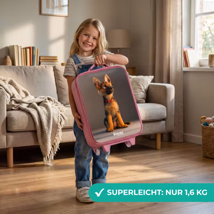 Hidde herder Kinderkoffer - Roze klein -sfeer2_DE