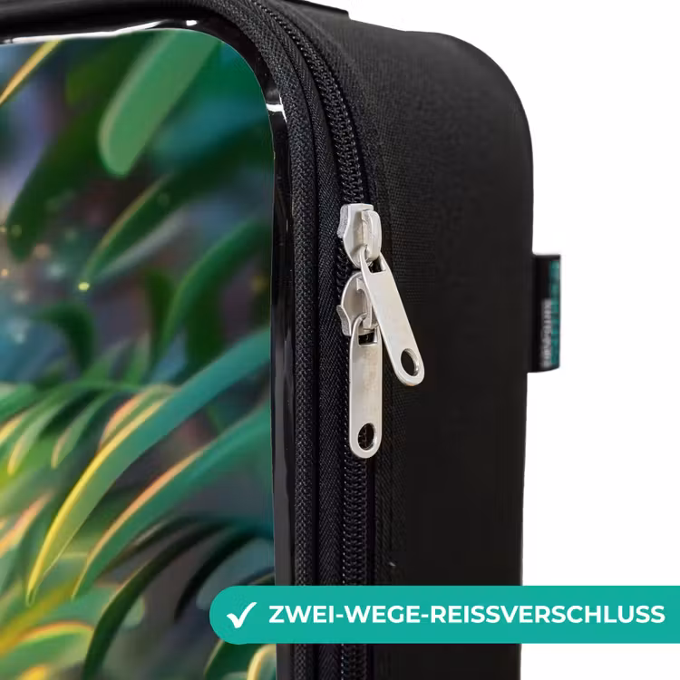 Kees kitten Kinderkoffer - Zwart klein -rits_DE