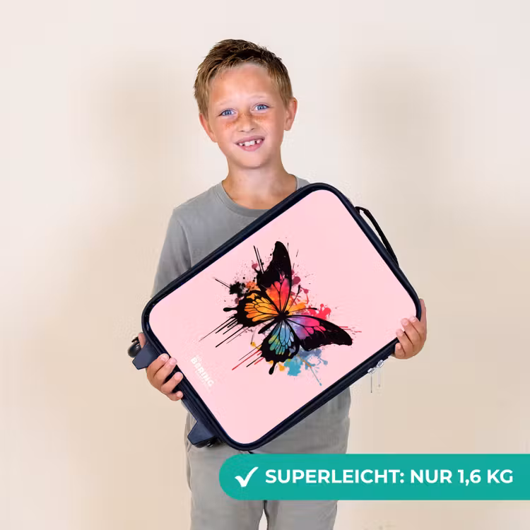 Vlinderverf Kinderkoffer - Zwart klein -sfeer4_DE