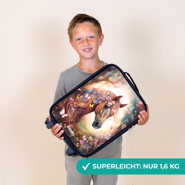 Vlindermerrie Kinderkoffer - Zwart klein -sfeer4_DE