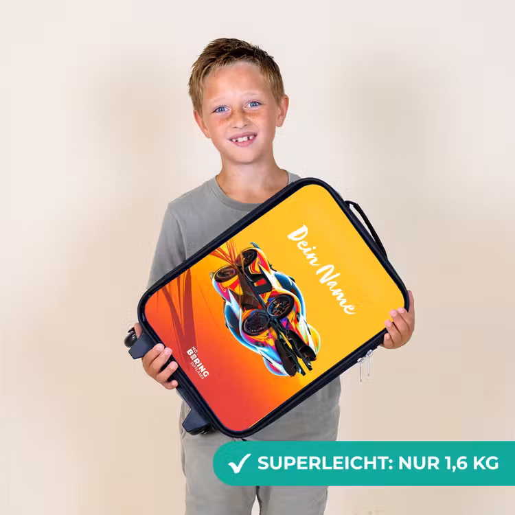 Sunbeam sprinter Kinderkoffer - Zwart klein -sfeer4_DE