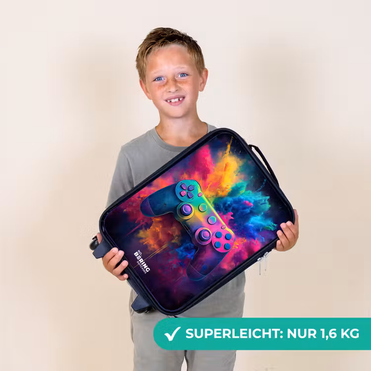 Game - Controller - Kleurrijk - Explosie Kinderkoffer - Zwart klein -sfeer4_DE
