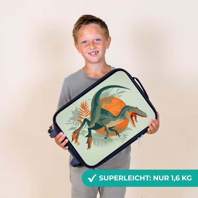 Sluipende jager met bladeren Kinderkoffer - Zwart klein -sfeer4_DE