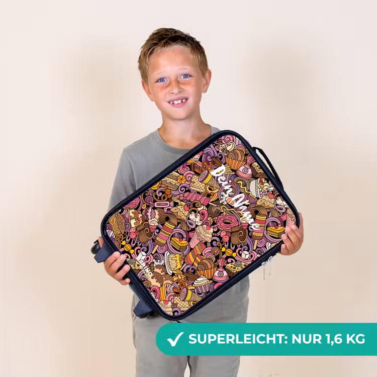 Sweet surprises Kinderkoffer - Zwart klein -sfeer4_DE