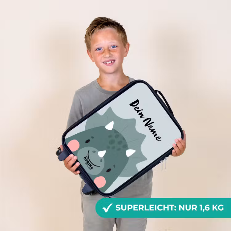 Tigo triceratops Kinderkoffer - Zwart klein -sfeer4_DE