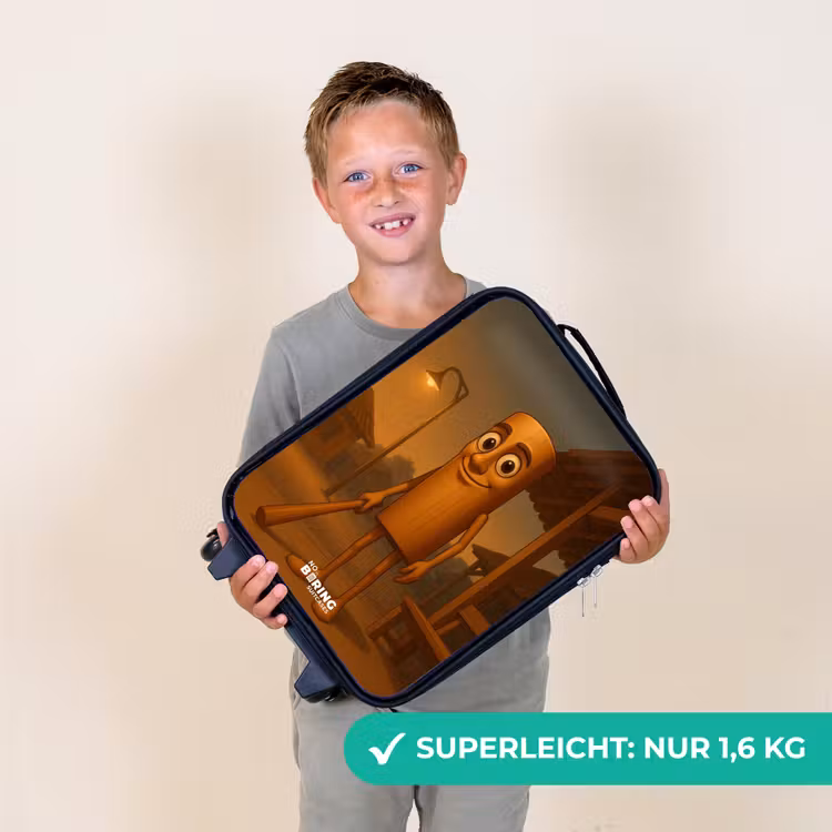 Tung Tung Tung Sahur Kinderkoffer - Zwart klein -sfeer4_DE