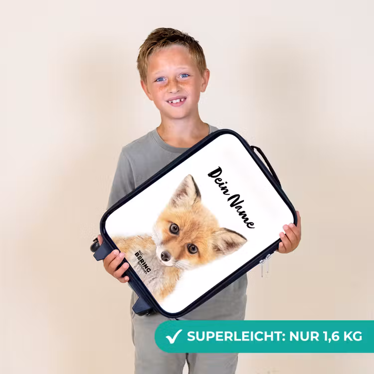 Vicky Vosje Kinderkoffer - Zwart klein -sfeer4_DE