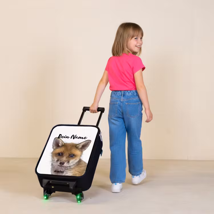 Victor Vos Kinderkoffer - Zwart klein -sfeer1