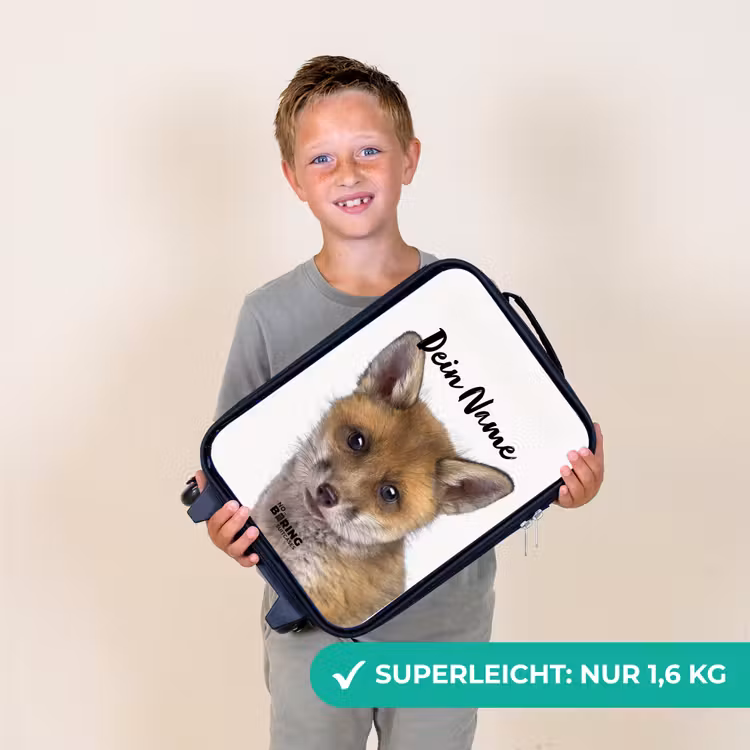 Victor Vos Kinderkoffer - Zwart klein -sfeer4_DE