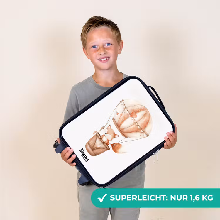 Vinnie vosvaart Kinderkoffer - Zwart klein -sfeer4_DE