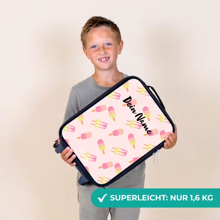Wervelende waterijsjes Kinderkoffer - Zwart klein -sfeer4_DE
