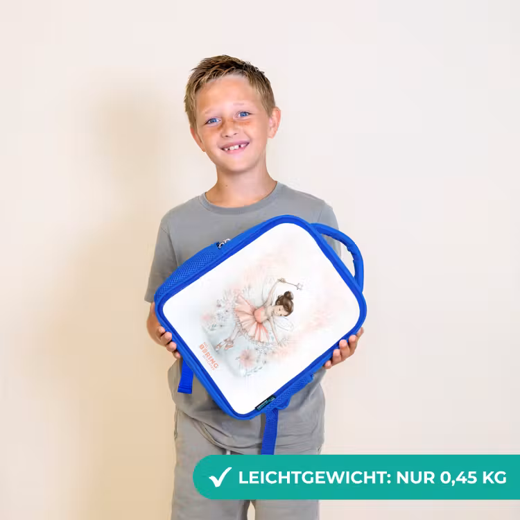 Ballerina - Elf - Fee Kinderrugzak - Blauw middel -sfeer1_DE