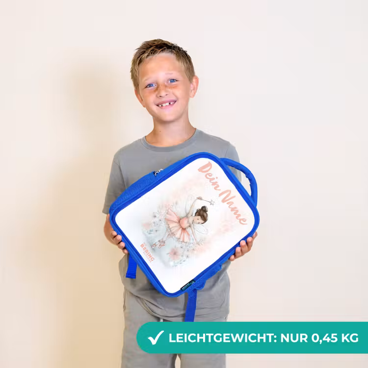 Ballerina - Elf - Fee Kinderrugzak - Blauw middel -sfeer1_DE