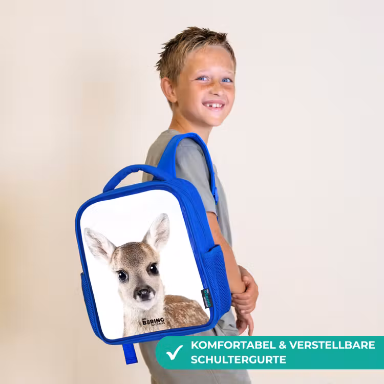 Bambino Kinderrugzak - Blauw middel -sfeer3_DE