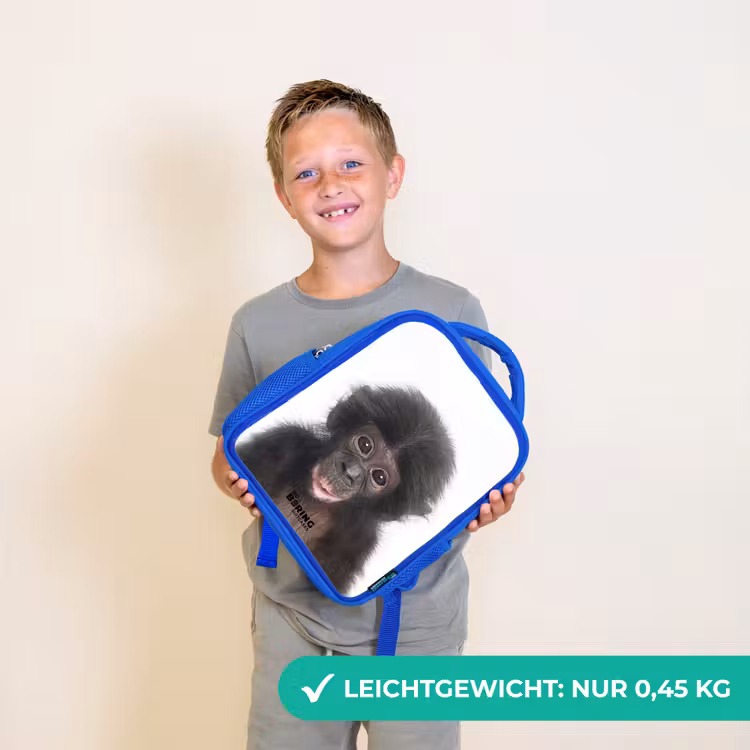 Charlie Chimp Kinderrugzak - Blauw middel -sfeer1_DE