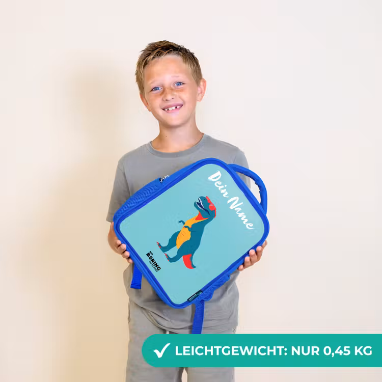 Dino - Dier - Zonnebril Kinderrugzak - Blauw middel -sfeer1_DE
