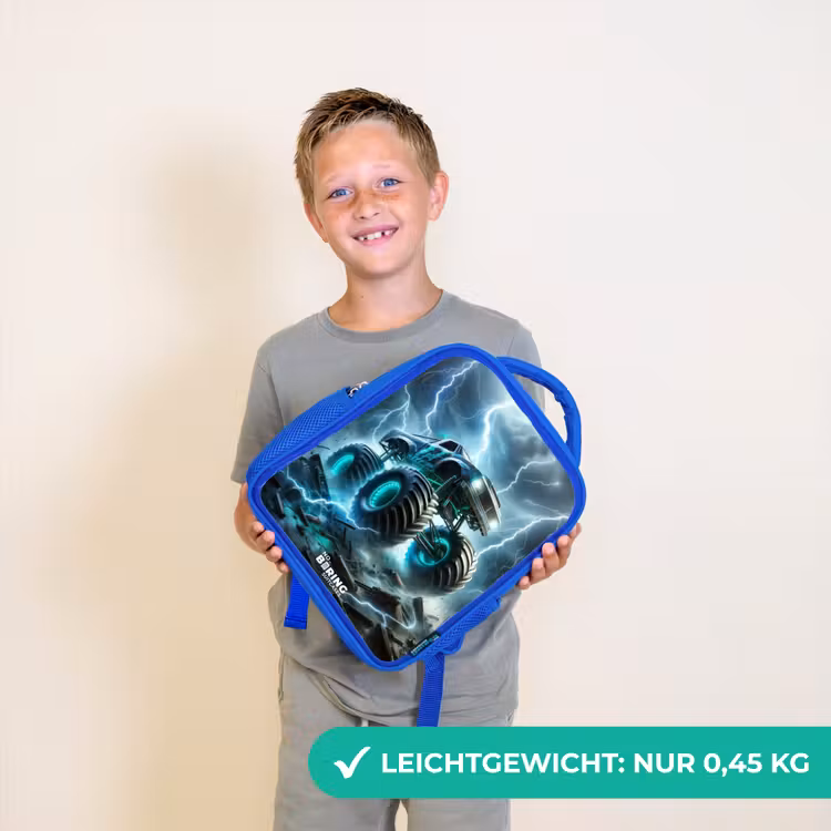 Thunder Wheels Kinderrugzak - Blauw middel -sfeer1_DE