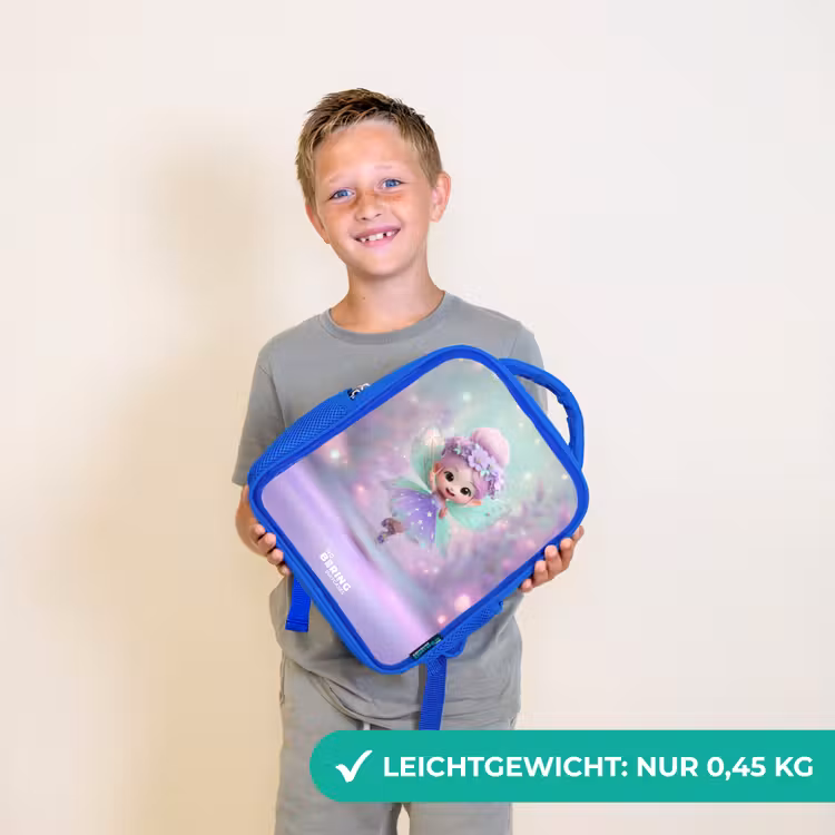 Elf - Tover - Magisch Kinderrugzak - Blauw middel -sfeer1_DE