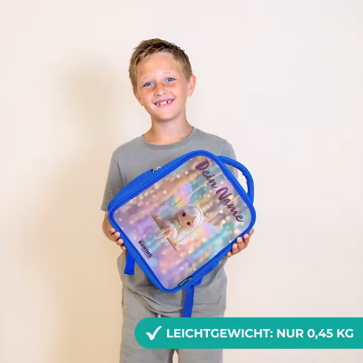 Fee - Elf - Regenboog Kinderrugzak - Blauw middel -sfeer1_DE