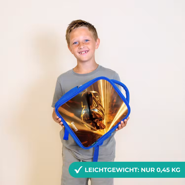 Goldrush Kinderrugzak - Blauw middel -sfeer1_DE