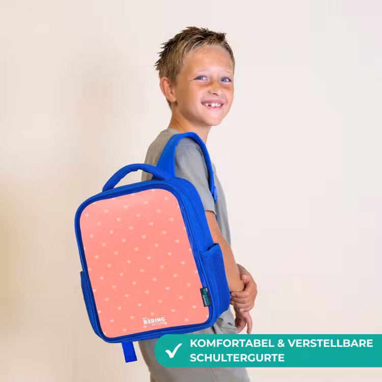 Hartendief Kinderrugzak - Blauw middel -sfeer3_DE