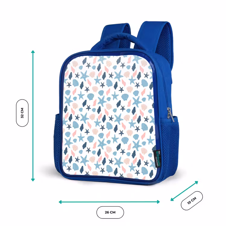Klein - Oceaan - Rif - Multi Kinderrugzak - Blauw middel 862 -productfoto_formaten