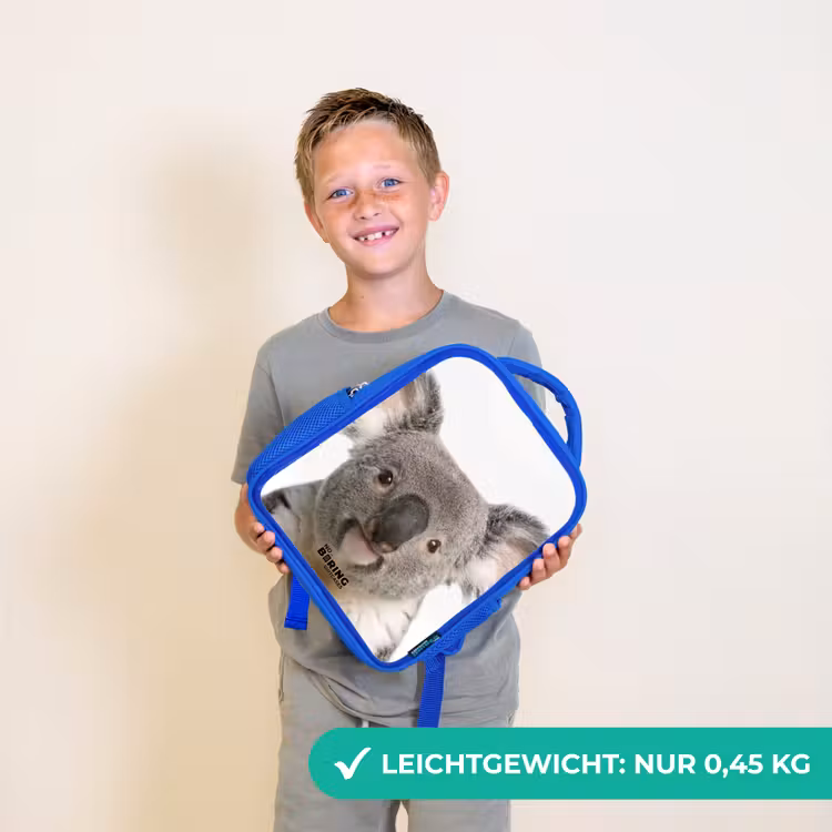 Schattige Koala Beer Kinderrugzak - Blauw middel -sfeer1_DE