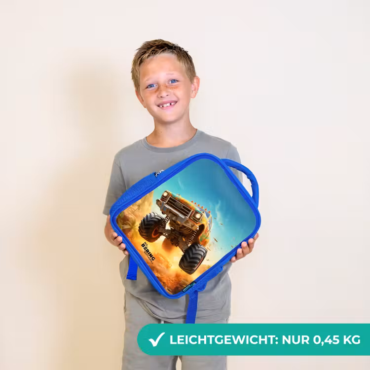Zandsloper Kinderrugzak - Blauw middel -sfeer1_DE