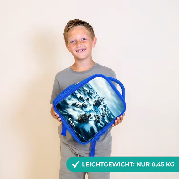 Schepen in de zee Kinderrugzak - Blauw middel -sfeer1_DE