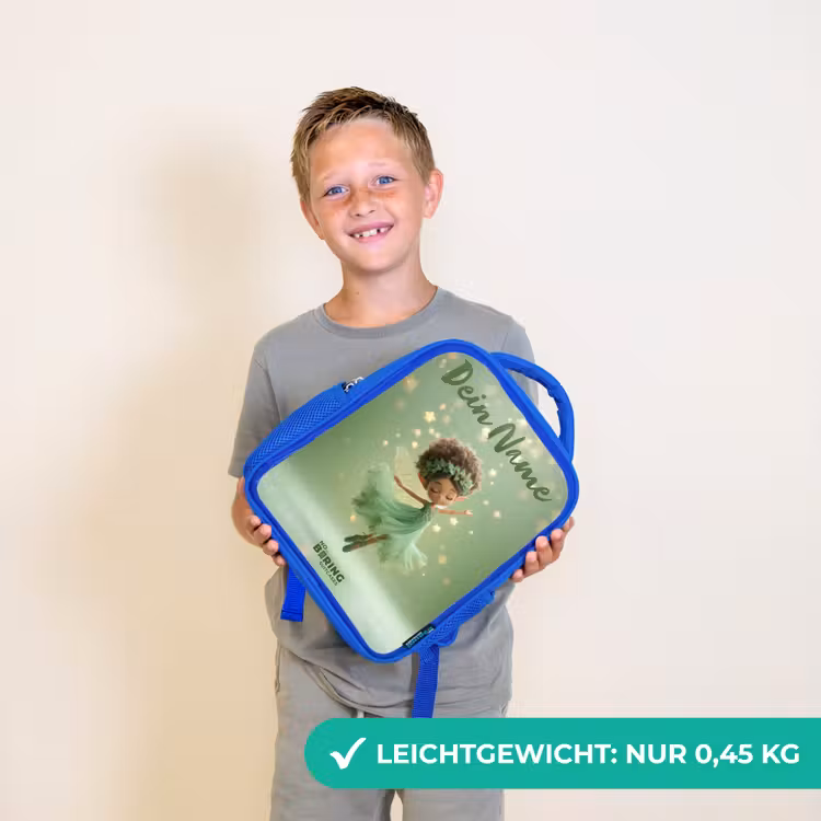 Dansende fee in groen licht Kinderrugzak - Blauw middel -sfeer1_DE