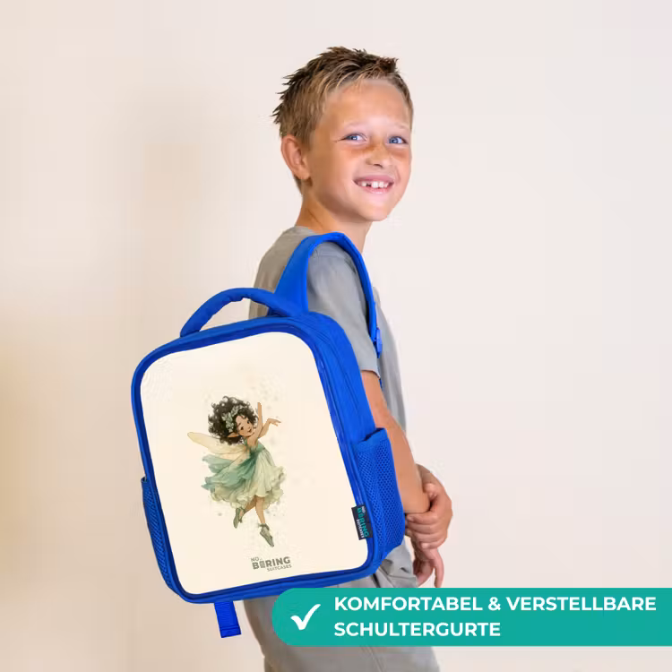 Dansende bosfee Kinderrugzak - Blauw middel -sfeer3_DE